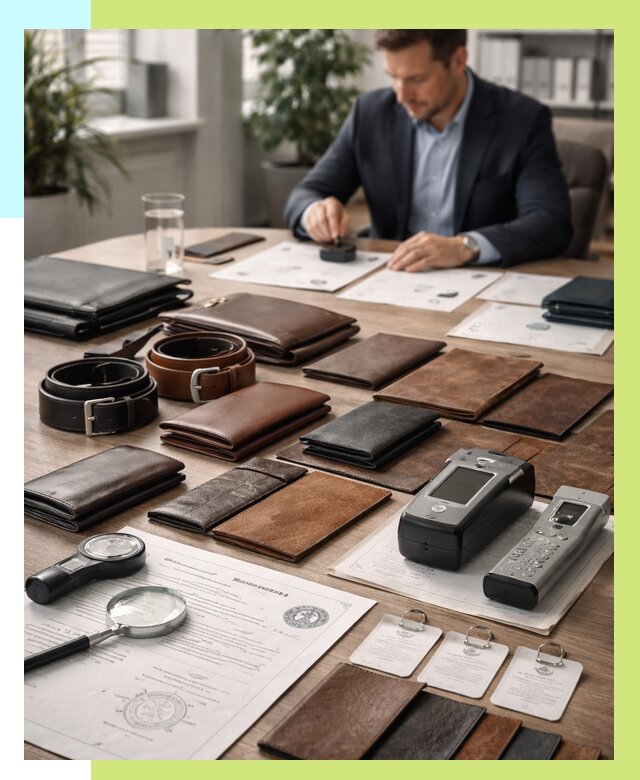 Сертификация кожаных изделий в Светлограде от 12190 р. | Алешин-Свт