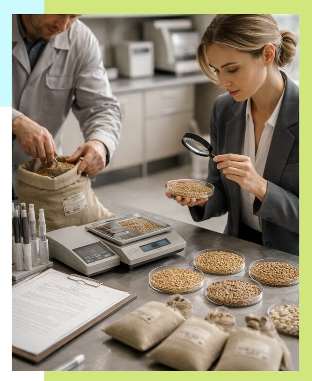 Сертификация зерна в Светлограде по цене от 15237 р. | Алешин-Свт