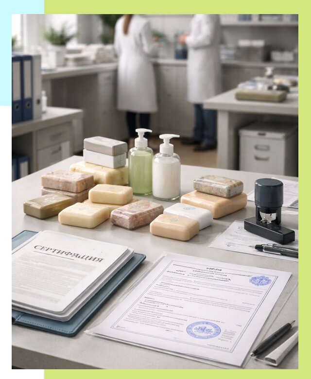 Сертификация мыла и сертификат на мыло в Светлограде от 12190 | Алешин-Свт