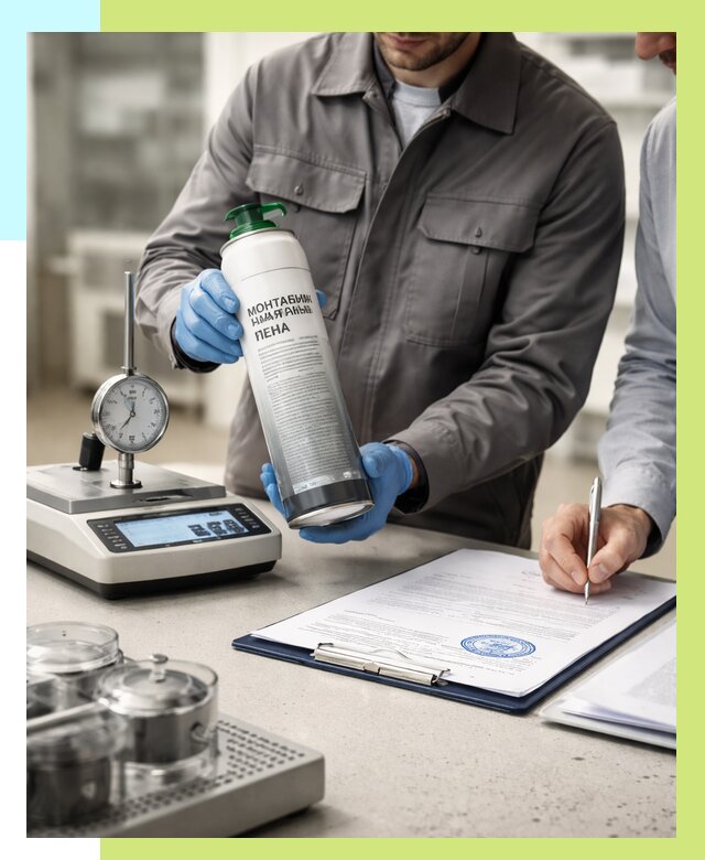 Сертификация монтажной пены в Светлограде от 15237 р. | Алешин-Свт