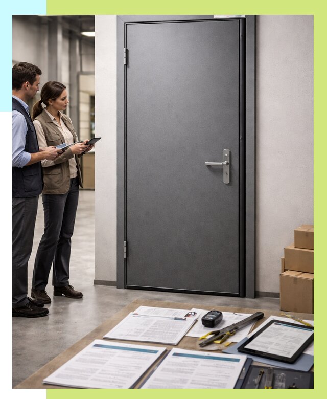 Сертификация противопожарных дверей в Светлограде от 9142 р. | Алешин-Свт