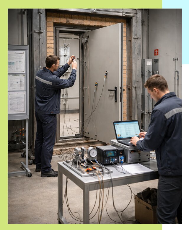 Сертификация противопожарных дверей в Светлограде по ГОСТ и ТР