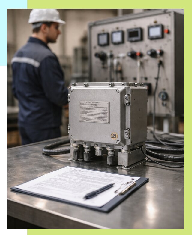 Сертификация взрывозащищенного оборудования в Светлограде от 35553 р. | Алешин-Свт