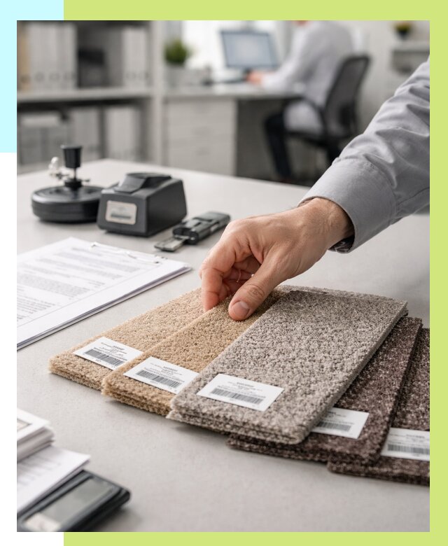 Сертификация ковролина в Светлограде от 15237 р., Алешин-Свт