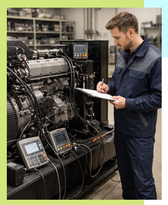 Сертификация дизельных генераторов и их оборудования в Светлограде