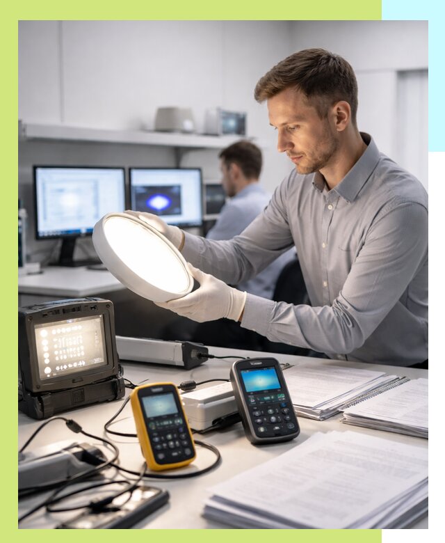 Сертификация светильников в Светлограде: испытания и оформление