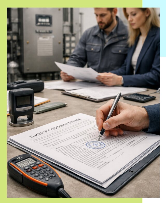 Оформление паспорта эксплуатации оборудования в Светлограде