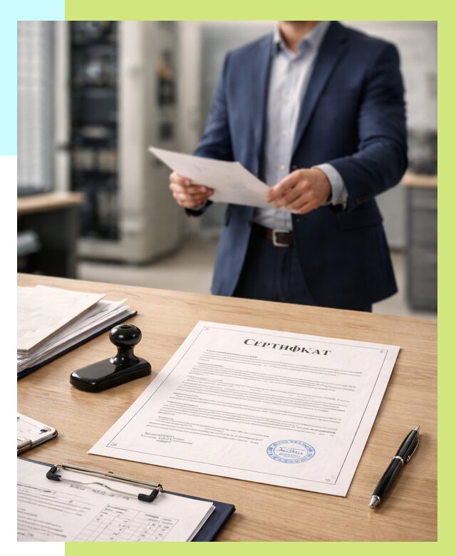 Сертификат на оборудование в Светлограде от 15237 р. | Алешин-Свт