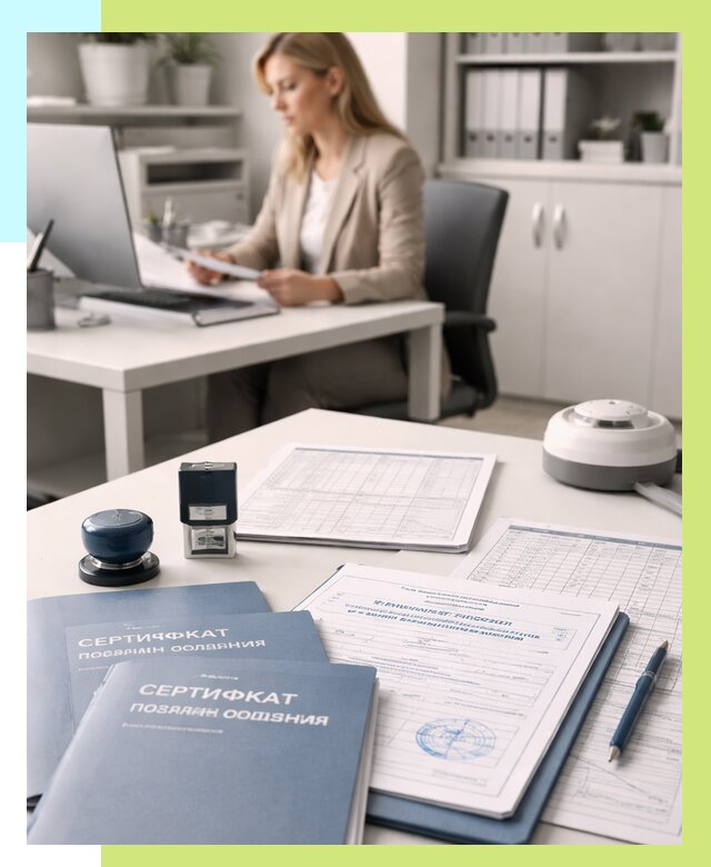 Сертификаты пожарной безопасности в Светлограде от 15237 р. | Алешин-Свт