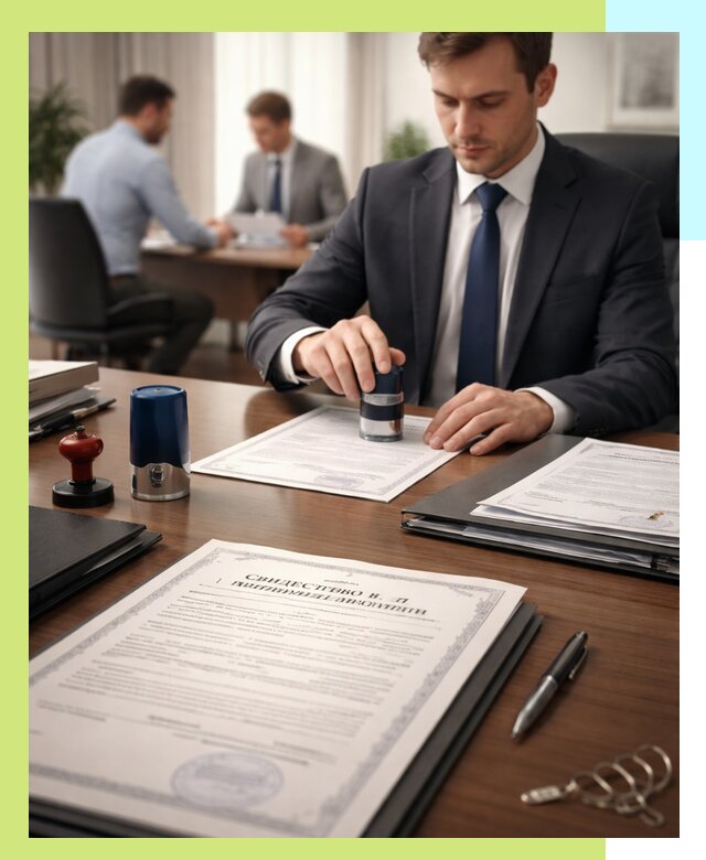 Оформление свидетельства о государственной регистрации в Светлограде