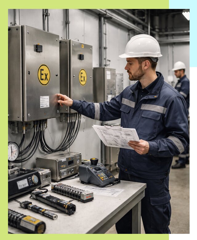 Сертификат взрывозащиты промышленного оборудования в Светлограде