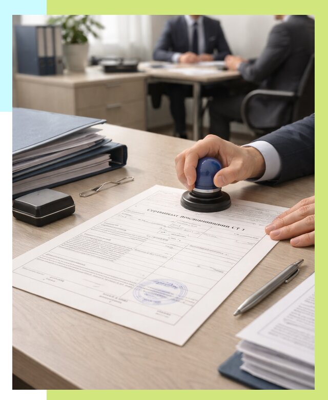 Сертификат происхождения СТ 1 в Светлограде от 4571 р. | Алешин-Свт