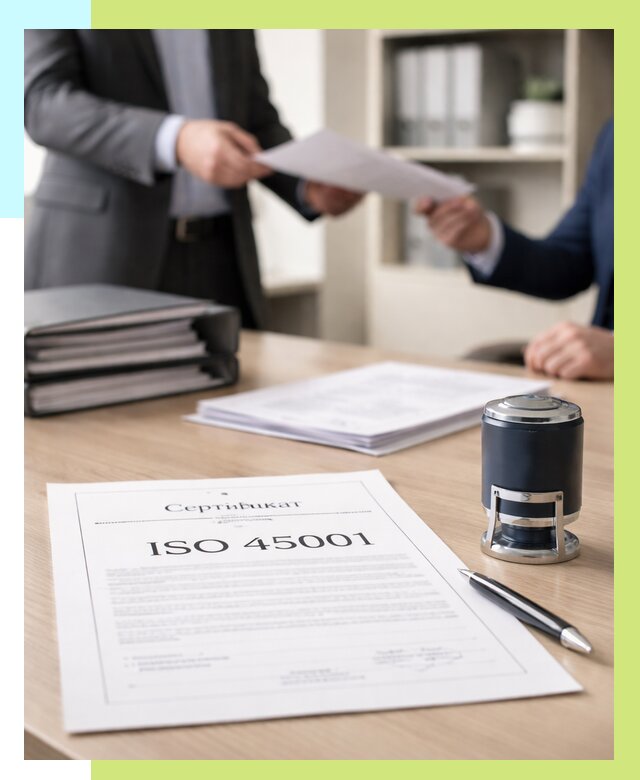 Сертификат ISO 45001 в Светлограде под ключ от 45711 р. | Алешин-Свт