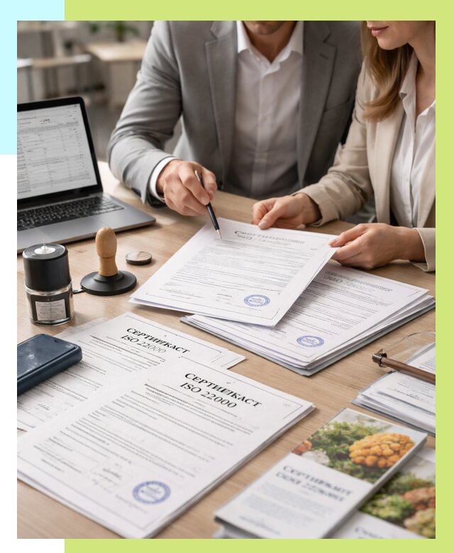 Сертификат ISO 22000 в Светлограде от 40632 р. под ключ | Алешин-Свт