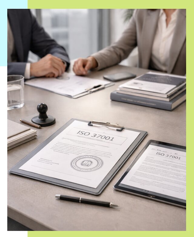 Сертификат ISO 37001 в Светлограде оформить от 121896 р. Алешин-Свт
